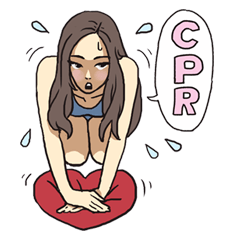 [LINEスタンプ] AsB - 148 Comic CPR.