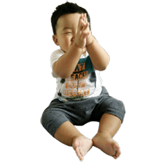 [LINEスタンプ] Baby's taiki kung