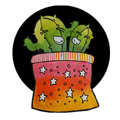 [LINEスタンプ] Cactus Land