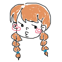 [LINEスタンプ] 女の子スタンプ！！DD
