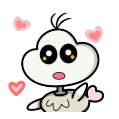 [LINEスタンプ] Funny Bird, Dodow