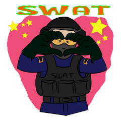 [LINEスタンプ] HelloSWAT2