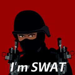 [LINEスタンプ] SWAT TEAM FPSの画像（メイン）