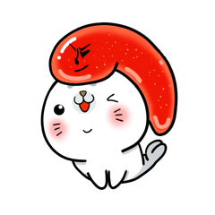 [LINEスタンプ] 明太子あざらし①【ほんわか基本編】