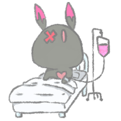 [LINEスタンプ] Little*Rabbit*Monsters【第1弾】 