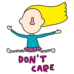 [LINEスタンプ] me and nose