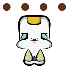 [LINEスタンプ] Not move bolus_Frst time 