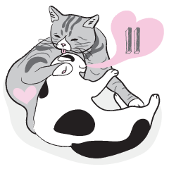 [LINEスタンプ] Chi ＆ Polkadot v.2 