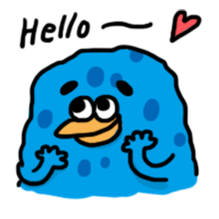 [LINEスタンプ] Mr. Blue Potato