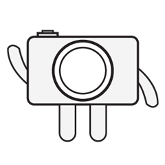 [LINEスタンプ] I am a camera