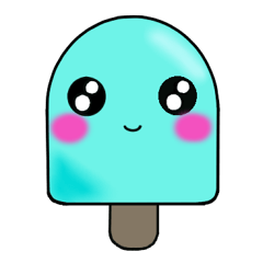 [LINEスタンプ] Cute Ice Pops 