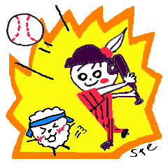 [LINEスタンプ] Tellas's Ringo-chan ＆ Puppu sports 01