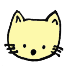 [LINEスタンプ] 黄色い猫sanの画像（メイン）