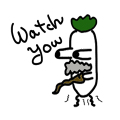 [LINEスタンプ] ゆかいな野菜の日常を描いたスタンプ
