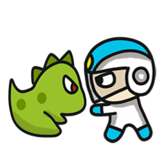 [LINEスタンプ] スーパーマン Jちゃん