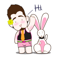 [LINEスタンプ] Sarutty KriKri Cutie