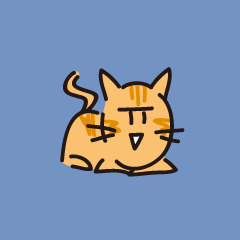 [LINEスタンプ] 小さめスタンプ！虎猫さん