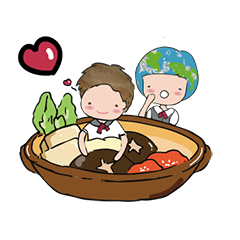[LINEスタンプ] The Blue Planet's everyday life