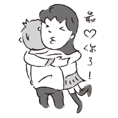 [LINEスタンプ] PINBIU's Love Life