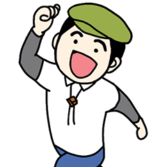 [LINEスタンプ] ほがらかオリベくん