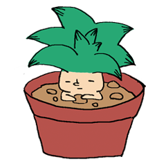 [LINEスタンプ] 多肉植物のタニくん