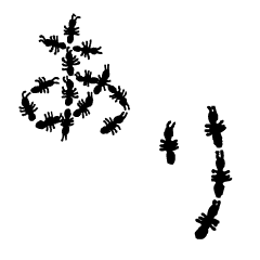 [LINEスタンプ] あり文字