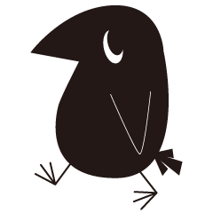 [LINEスタンプ] 烏ちゃんスタンプ