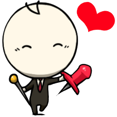 [LINEスタンプ] ぴんさし君