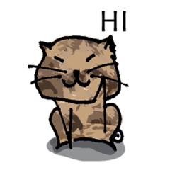 [LINEスタンプ] long'cat 