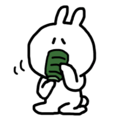 [LINEスタンプ] つぶらな瞳のうさぎさん2