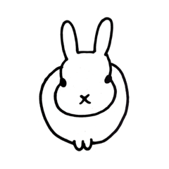 [LINEスタンプ] うさす。