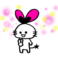 [LINEスタンプ] ハーティー★バニー よく使う