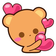 [LINEスタンプ] Picto-Bears Love Diary