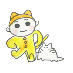 [LINEスタンプ] ma-chan cat