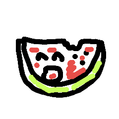 [LINEスタンプ] ウォーターメロン