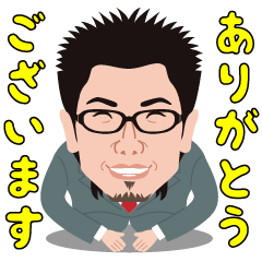 [LINEスタンプ] 二宮直貴の似顔絵スタンプ