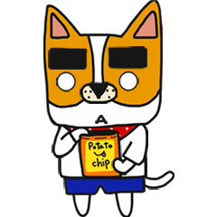 [LINEスタンプ] Sunny a little dog