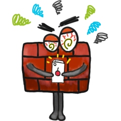 [LINEスタンプ] Mr. Brick