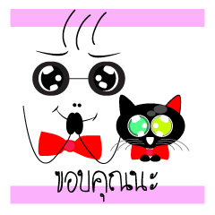 [LINEスタンプ] COCOA＆BOBBO