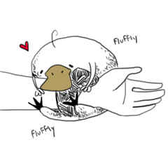 [LINEスタンプ] Platypus-kun