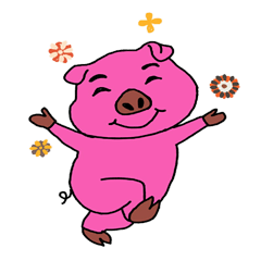 [LINEスタンプ] Pig oats ood 2