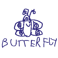 [LINEスタンプ] Butterfly Organic V1