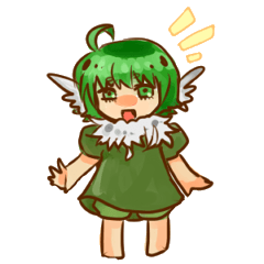 [LINEスタンプ] ニンフっこ