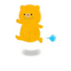 [LINEスタンプ] のんびりぐま