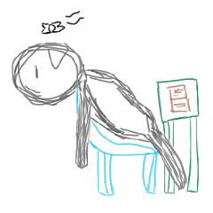 [LINEスタンプ] Line Gray daily life