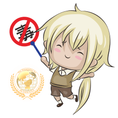 [LINEスタンプ] Anti-drug Q Baby