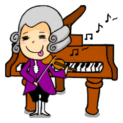 [LINEスタンプ] music is wonderful part3