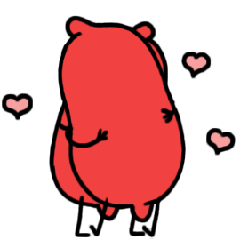 [LINEスタンプ] Lycium is in love