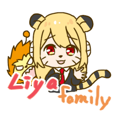 [LINEスタンプ] Liya family