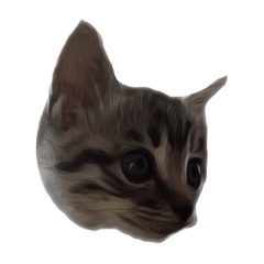 [LINEスタンプ] リアル猫 キジ